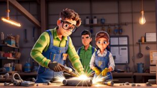 Visual representation of Job Hazard Analysis process – risk identification and control